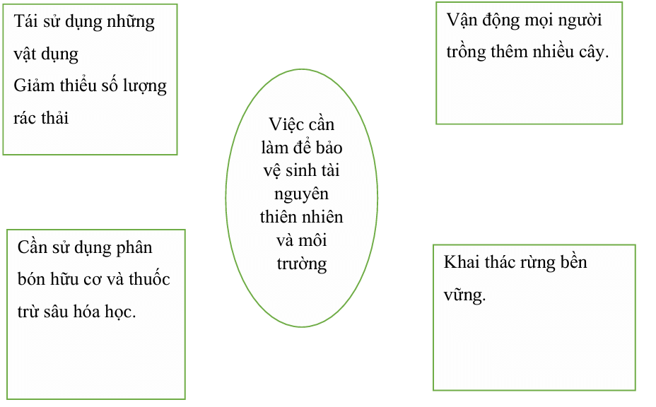 Vở bài tập Khoa học lớp 5 Bài 29: Tác động của con người đến môi trường | Chân trời sáng tạo 