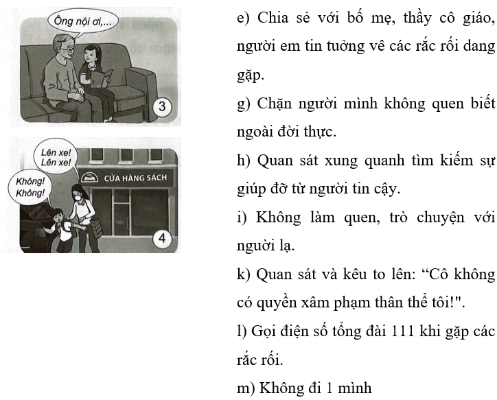 Vở bài tập Khoa học lớp 5 Bài 26: Phòng tránh bị xâm hại | Kết nối tri thức