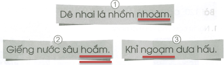 Vở bài tập Tiếng Việt lớp 1 trang 17 Bài 118: oam, oăm | Cánh diều