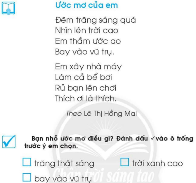 Vở bài tập Tiếng Việt lớp 1 trang 51, 53, 54 Chủ đề 16: Ước mơ - Chân trời sáng tạo