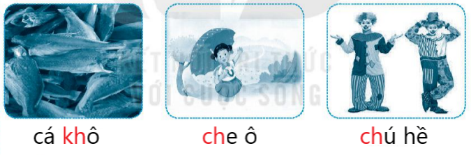 Vở bài tập Tiếng Việt lớp 1 Tập 1 trang 16 Bài 14: Ch, ch, Kh, kh