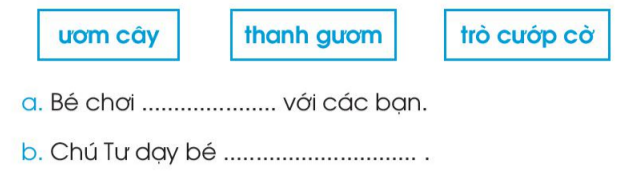 Vở bài tập Tiếng Việt lớp 1 Tập 1 trang 63 Bài 72: ươm, ươp