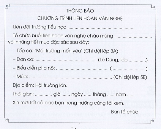 Em yêu nghệ thuật trang 75, 76 Vở bài tập Tiếng Việt lớp 3 Tập 1 | Cánh diều