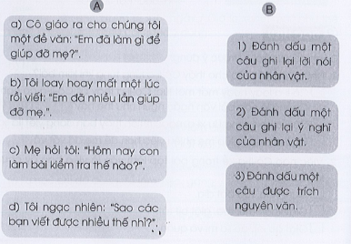 Vở bài tập Tiếng Việt lớp 3 trang 18, 19 Luyện tập: Bài tập làm văn | Cánh diều
