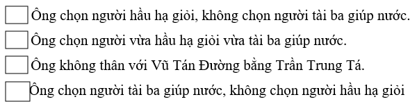 Một người chính trực trang 23, 24 Vở bài tập Tiếng Việt lớp 4 Cánh diều Tập 1