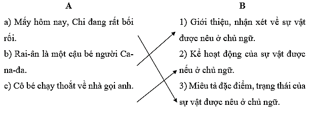 Vị ngữ trang 10, 11 Vở bài tập Tiếng Việt lớp 4 Cánh diều Tập 2