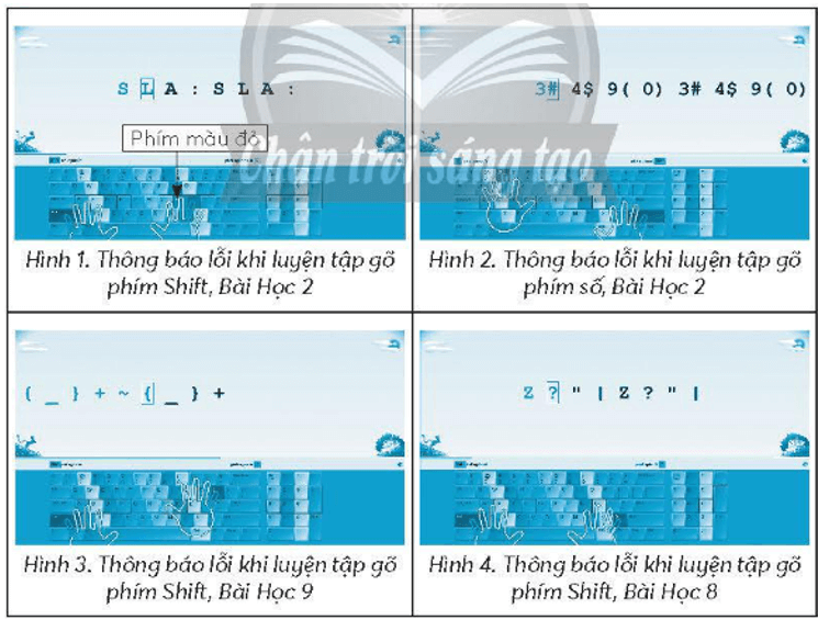 Vở bài tập Tin học lớp 4 Chân trời sáng tạo Bài 11B: Thực hành luyện tập gõ bàn phím