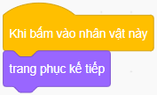 Vở bài tập Tin học lớp 5 Bài 4: Thực hành tạo chương trình hoạt hình cho nhân vật | Cánh diều