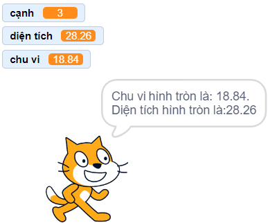 Vở bài tập Tin học lớp 5 Kết nối tri thức Bài 15: Sử dụng biểu thức trong chương trình