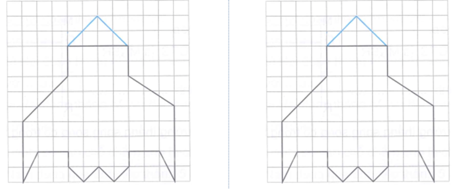 Vở bài tập Toán lớp 4 Kết nối tri thức Bài 28: Thực hành vẽ hai đường thẳng vuông góc