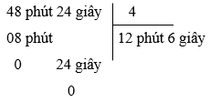 Vở bài tập Toán lớp 5 Cánh diều Bài 70: Nhân số đo thời gian với một số. Chia số đo thời gian cho một số