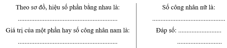 Vở bài tập Toán lớp 5 Chân trời sáng tạo Bài 11: Tìm hai số khi biết hiệu và tỉ số của hai số đó