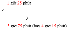 Vở bài tập Toán lớp 5 Bài 80: Nhân số đo thời gian | Chân trời sáng tạo