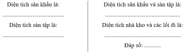 Vở bài tập Toán lớp 5 Chân trời sáng tạo Bài 9: Bài toán giải bằng bốn bước tính