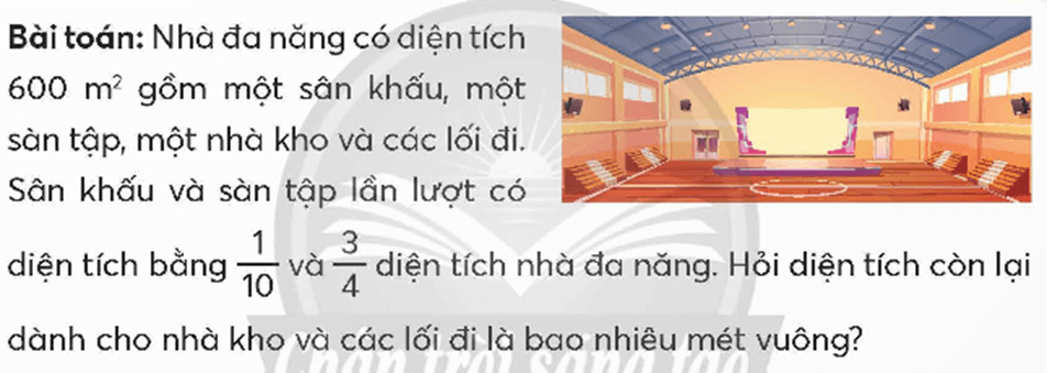 Vở bài tập Toán lớp 5 Chân trời sáng tạo Bài 9: Bài toán giải bằng bốn bước tính