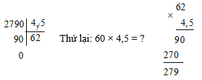 Vở bài tập Toán lớp 5 Bài 92: Ôn tập phép nhân, phép chia | Chân trời sáng tạo