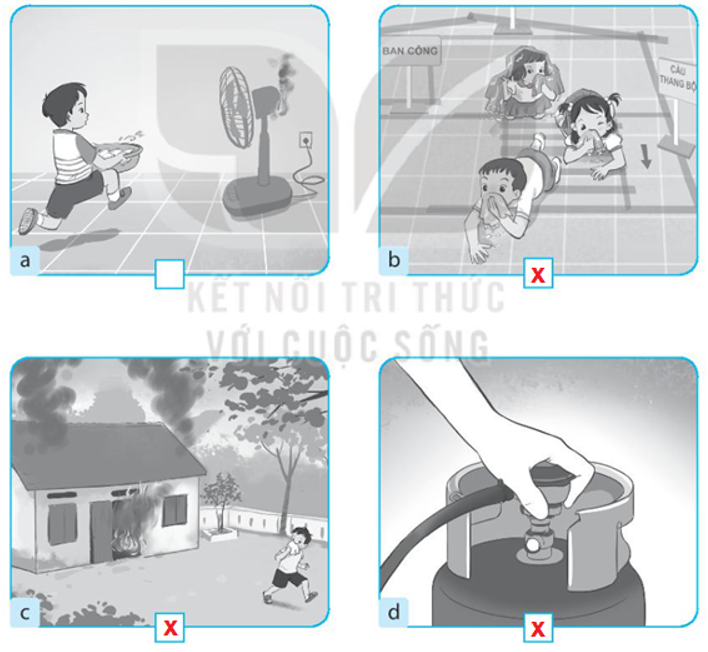 Vở bài tập Tự nhiên xã hội lớp 3 trang 9, 10, 11 Bài 2: Phòng tránh hỏa hoạn khi ở nhà | Kết nối tri thức (ảnh 5)