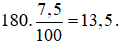 Tính: a) 25% của 8; 