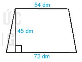 Bản thiết kế một hiên nhà được biểu thị ở hình sau. Nếu chi phí làm mỗi 9 dm2 hiên là 103 nghìn đồng thì chi phí của cả hiên nhà sẽ là bao nhiêu?