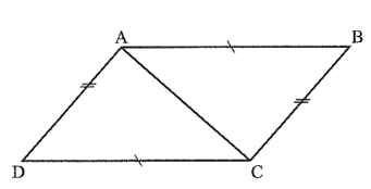 Cho tứ giác ABCD có cạnh AB = CD, BC = AD. Chứng minh AB // CD