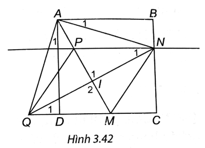 Cho hình vuông ABCD. Trên cạnh BC lấy điểm N