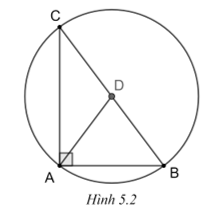 Cho tam giác ABC vuông tại A có AB = 3 cm, AC = 4 cm. Chứng minh rằng các điểm A, B, C